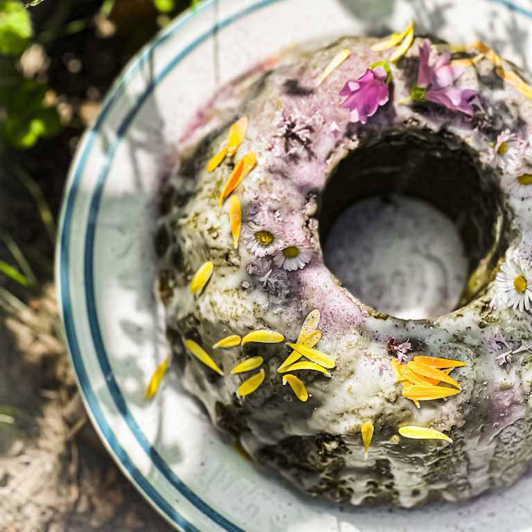 Brennnesselkuchen Kräuterkäthchen